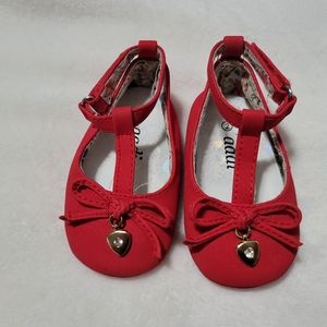 Red Infants Aadi Size 2 Flats